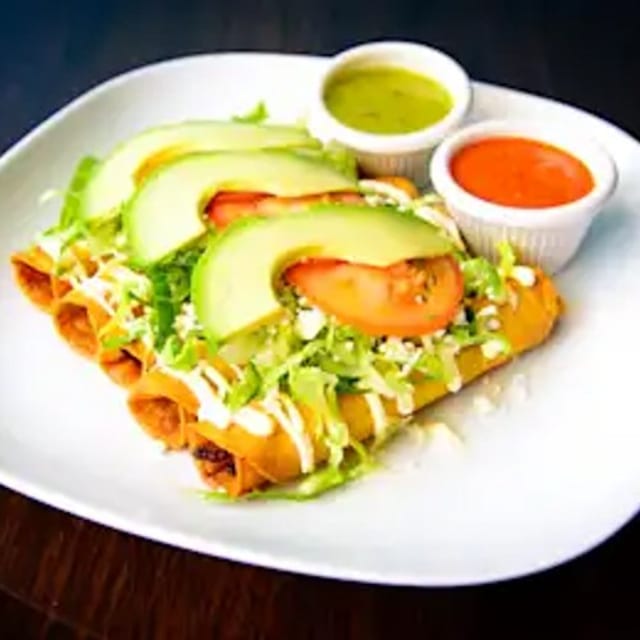Mexican White Cheese Flauta.