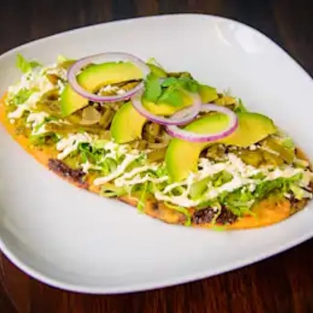 Cajun Chicken Huarache.