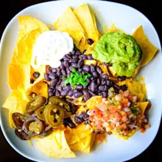 Cajun Chicken Nachos.