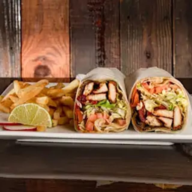 Cajun Chicken Wrap.