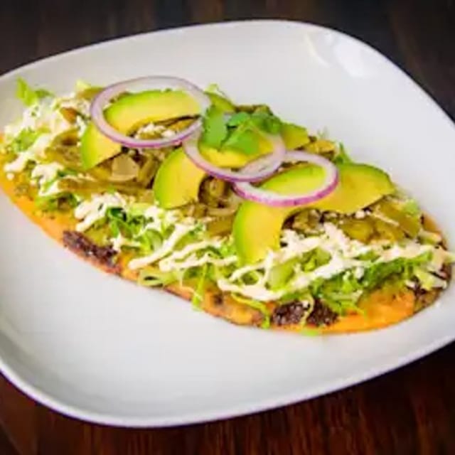 Beef Flank Huarache.