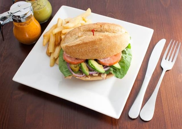Cajun Chicken Torta.